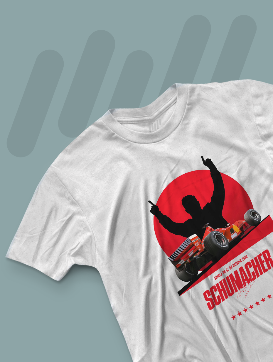 Michael Schumacher  7 championships T-shirt