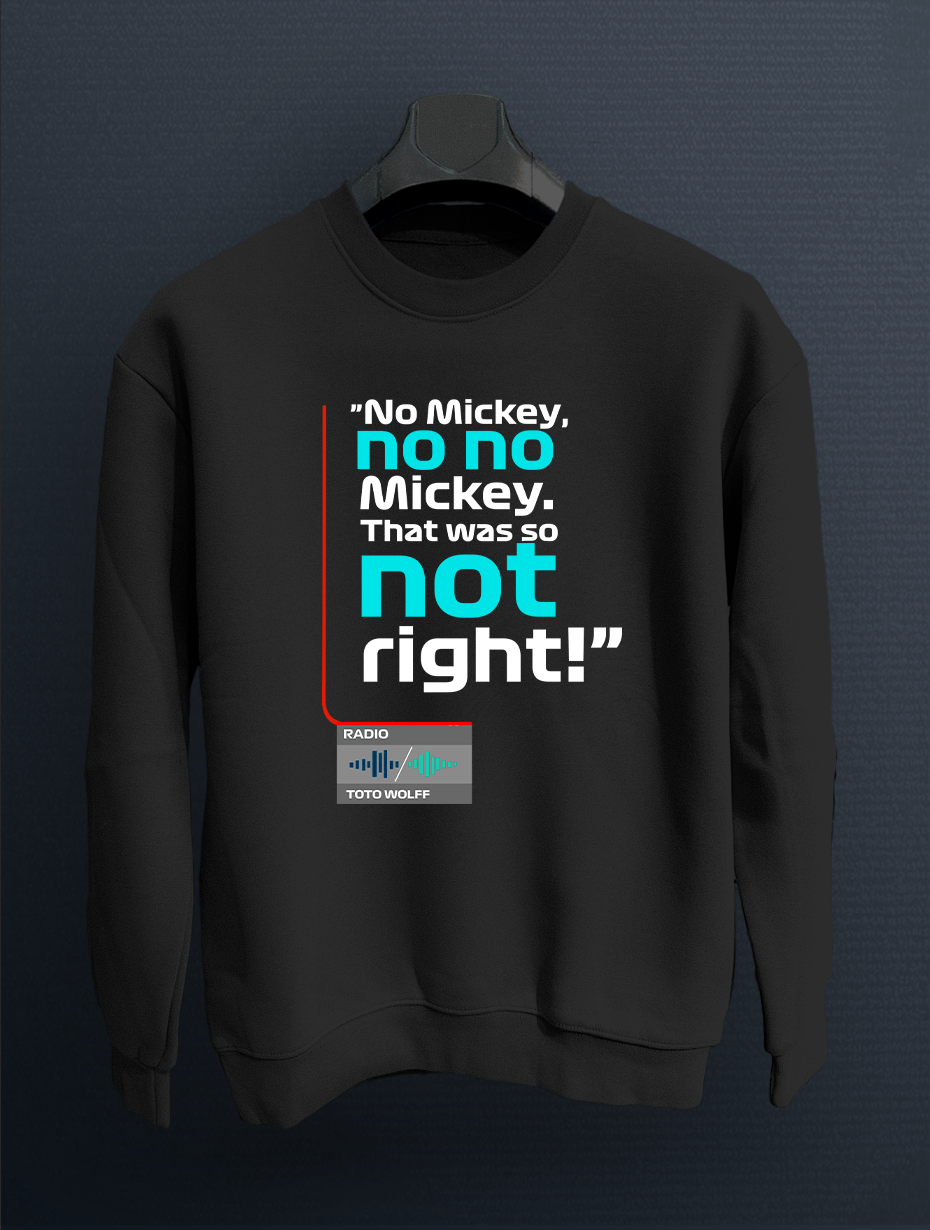 No Mickey No No Sweatshirt Kazak