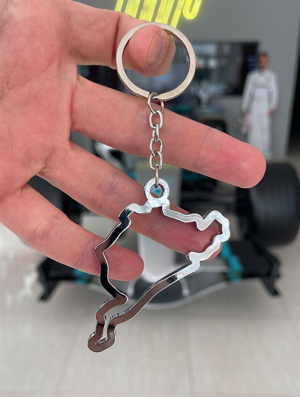 Nurburgring GP Nurburgring Anahtarlık Metal