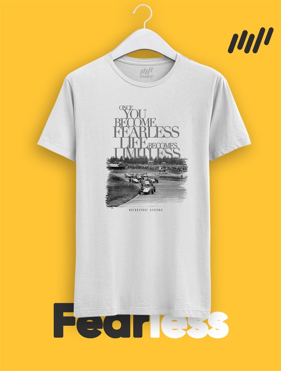 Once you become fearless life becomes limitless T-Shirt
