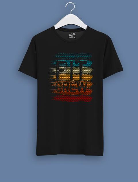 Pıt Crew  Siyah T-Shirt