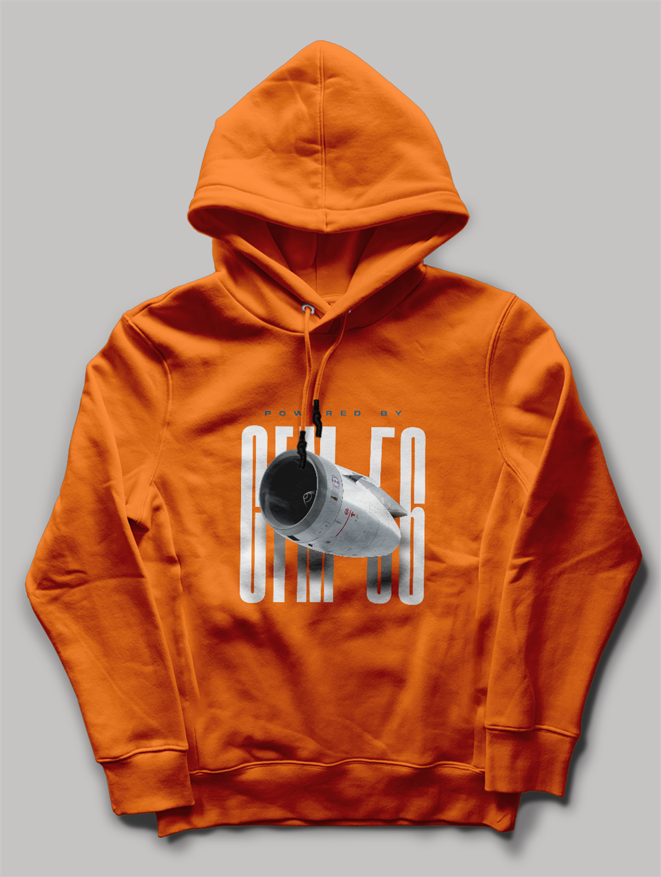 PoweredBy CFM56 Sweatshirt Hoodie Kapşonlu