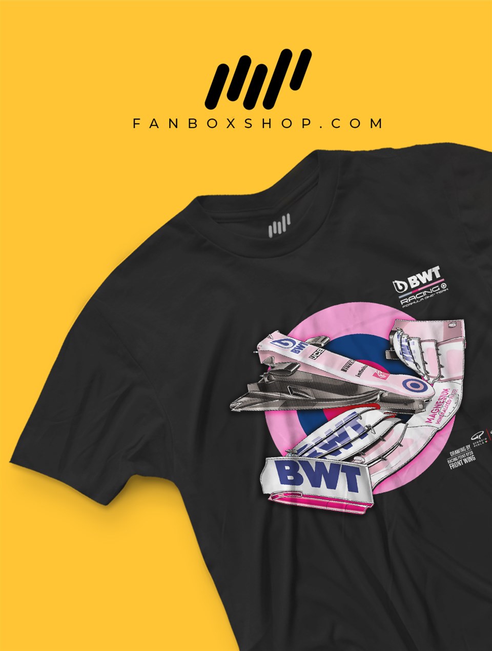 Racing Point RP20 Ön Kanat T-Shirt