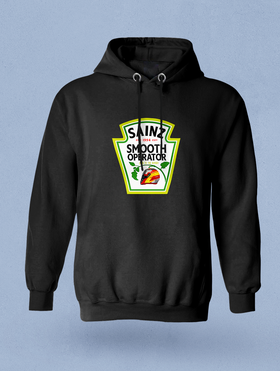 Sainz-Heinz Smooth Operator Siyah Sweatshirt Hoodie