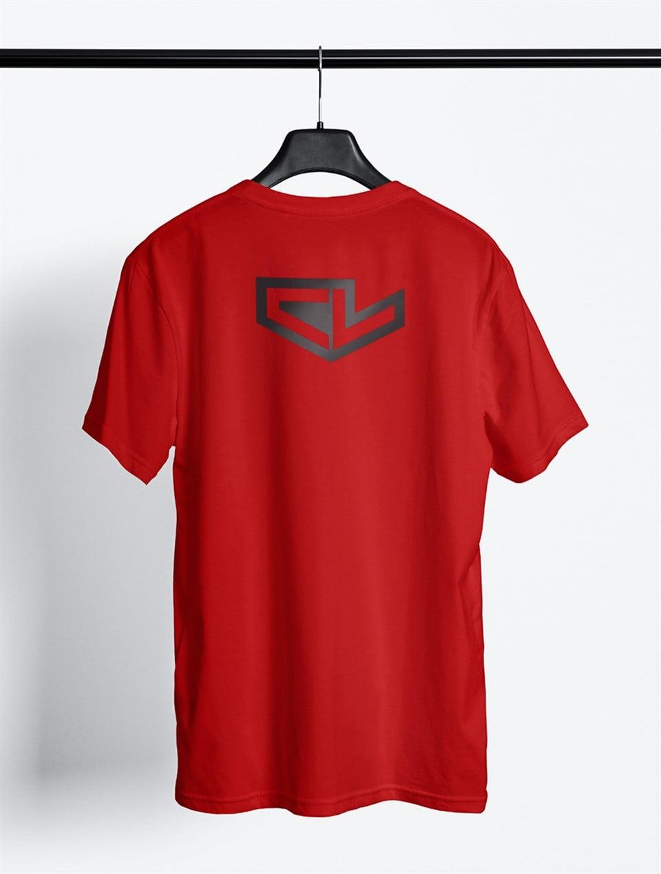 SCF Forza Leclerc Kırmızı T-shirt