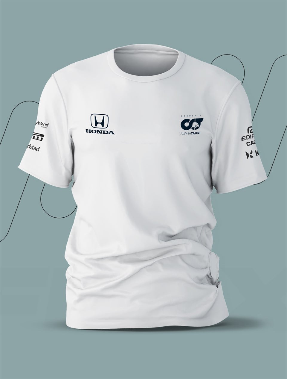 Scuderia Alpha Tauri 2021 T-Shirt Replica