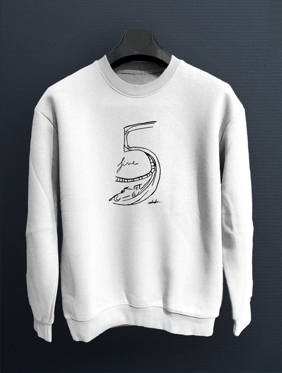 Sebastian Vettel 5 Drawing Sweatshirt Kazak