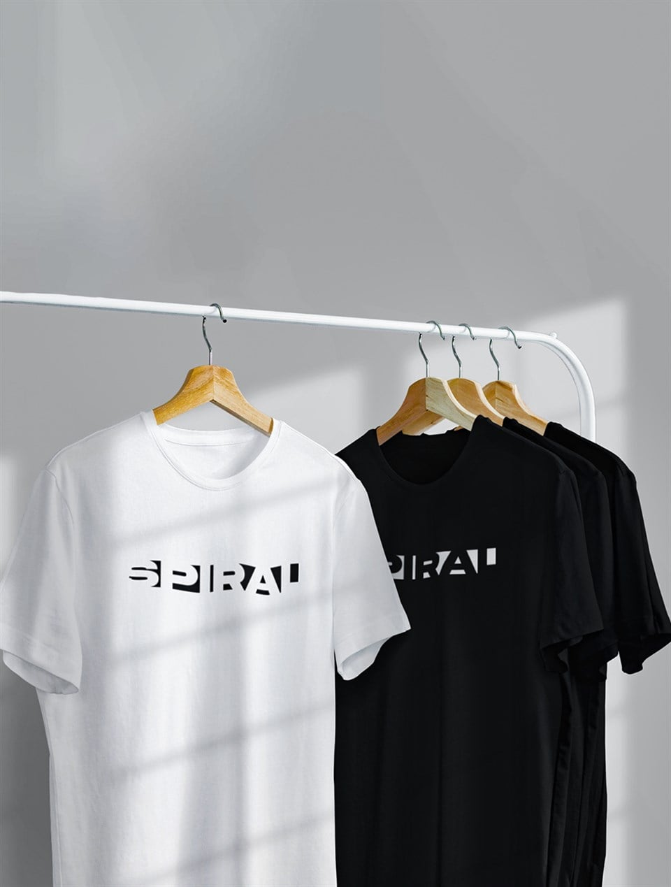 Spiral Fashion Beyaz T-Shirt