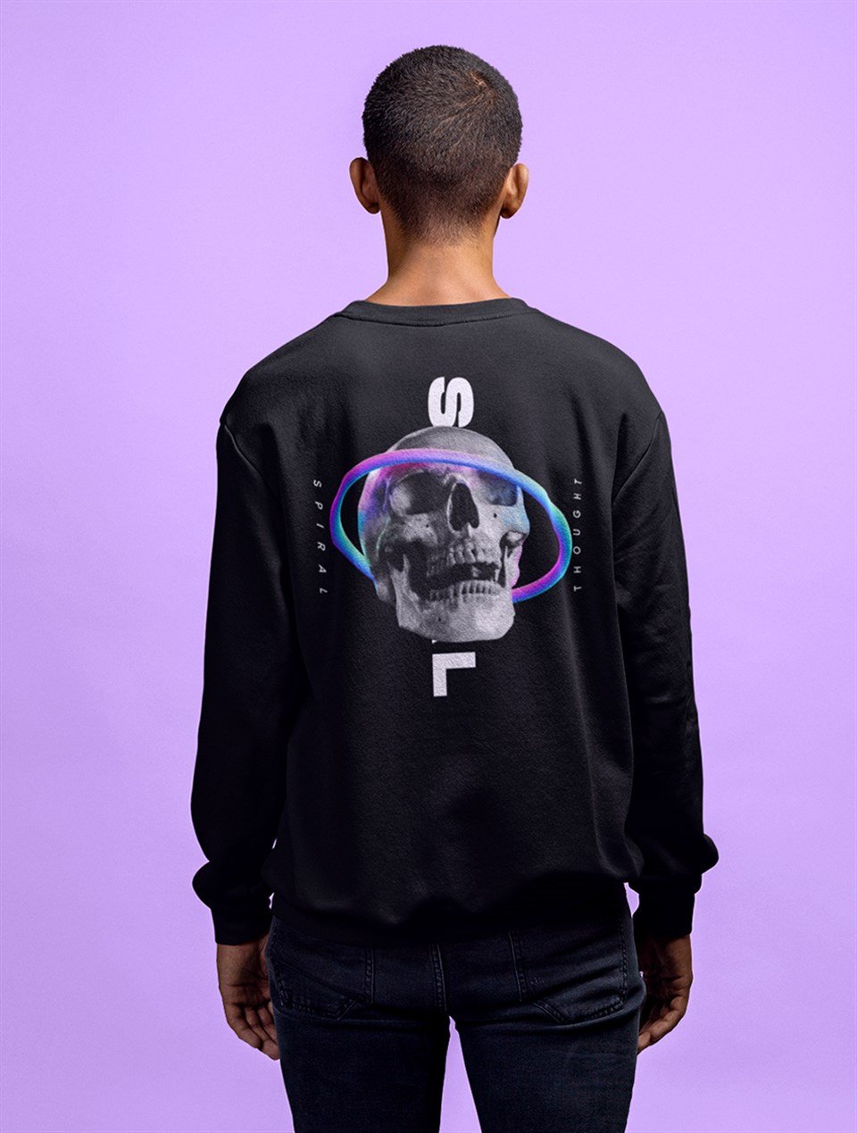 Spiral Fashion Siyah Sweat