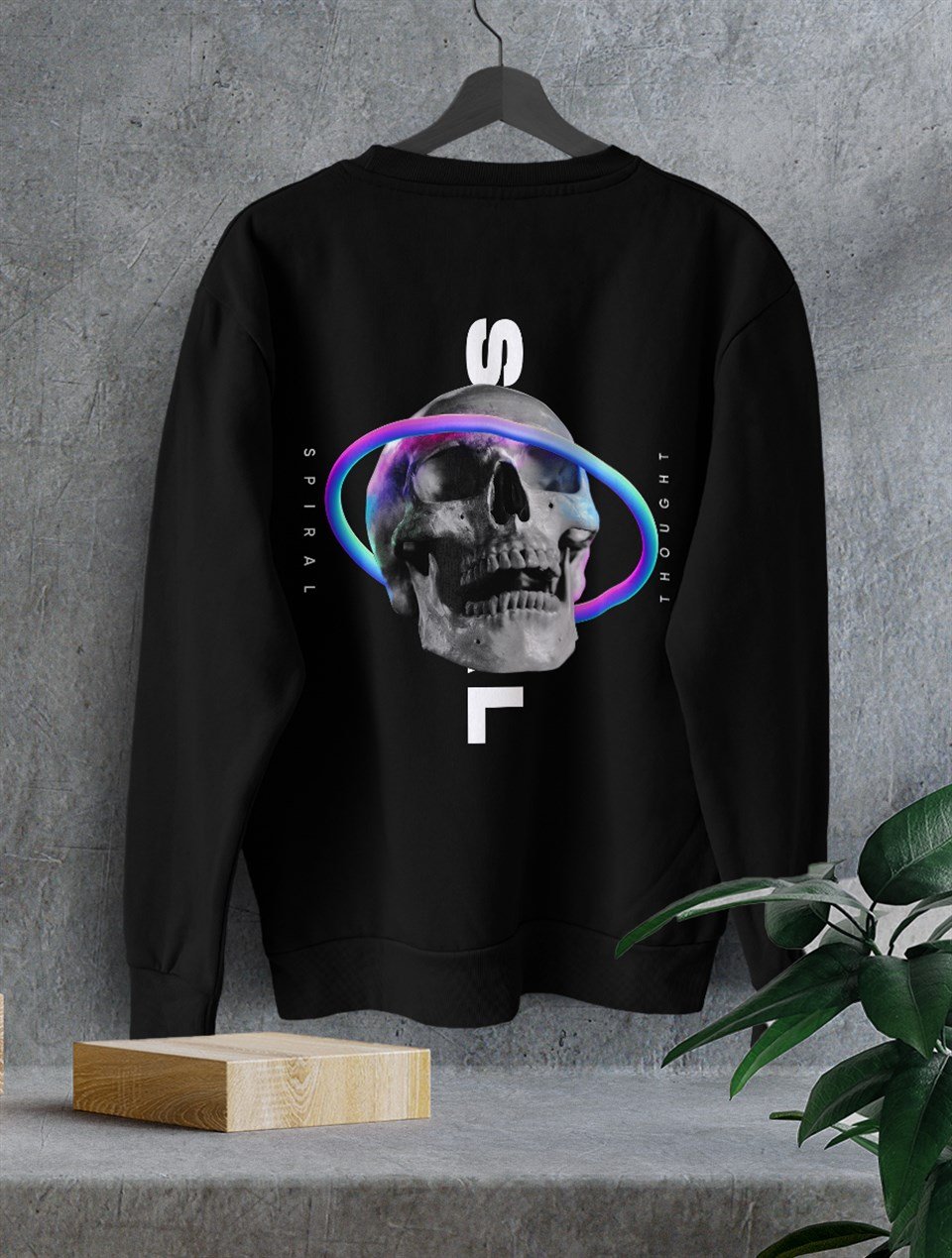 Spiral Fashion Siyah Sweat