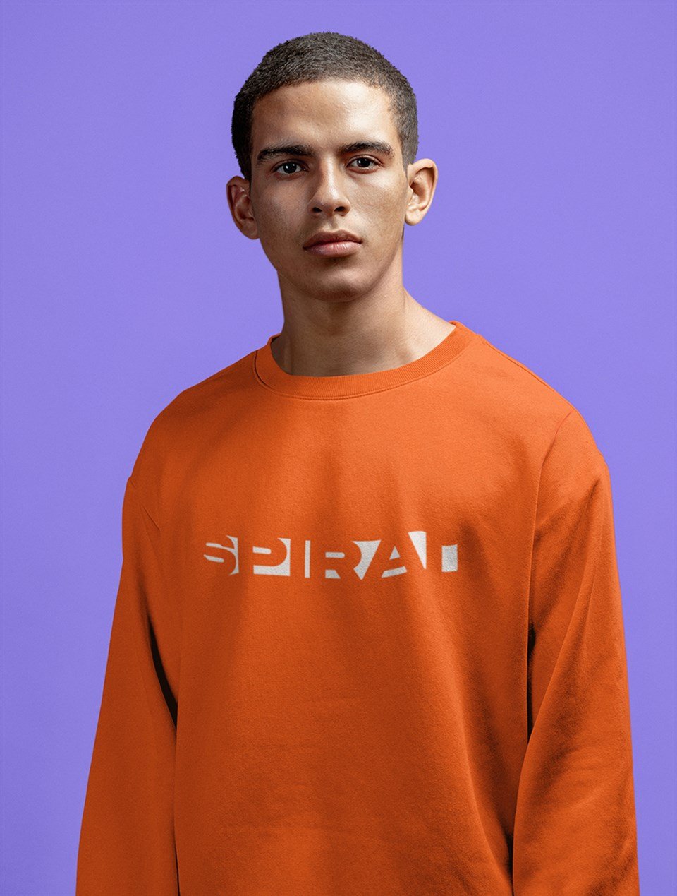 Spiral Fashion Turuncu Sweat