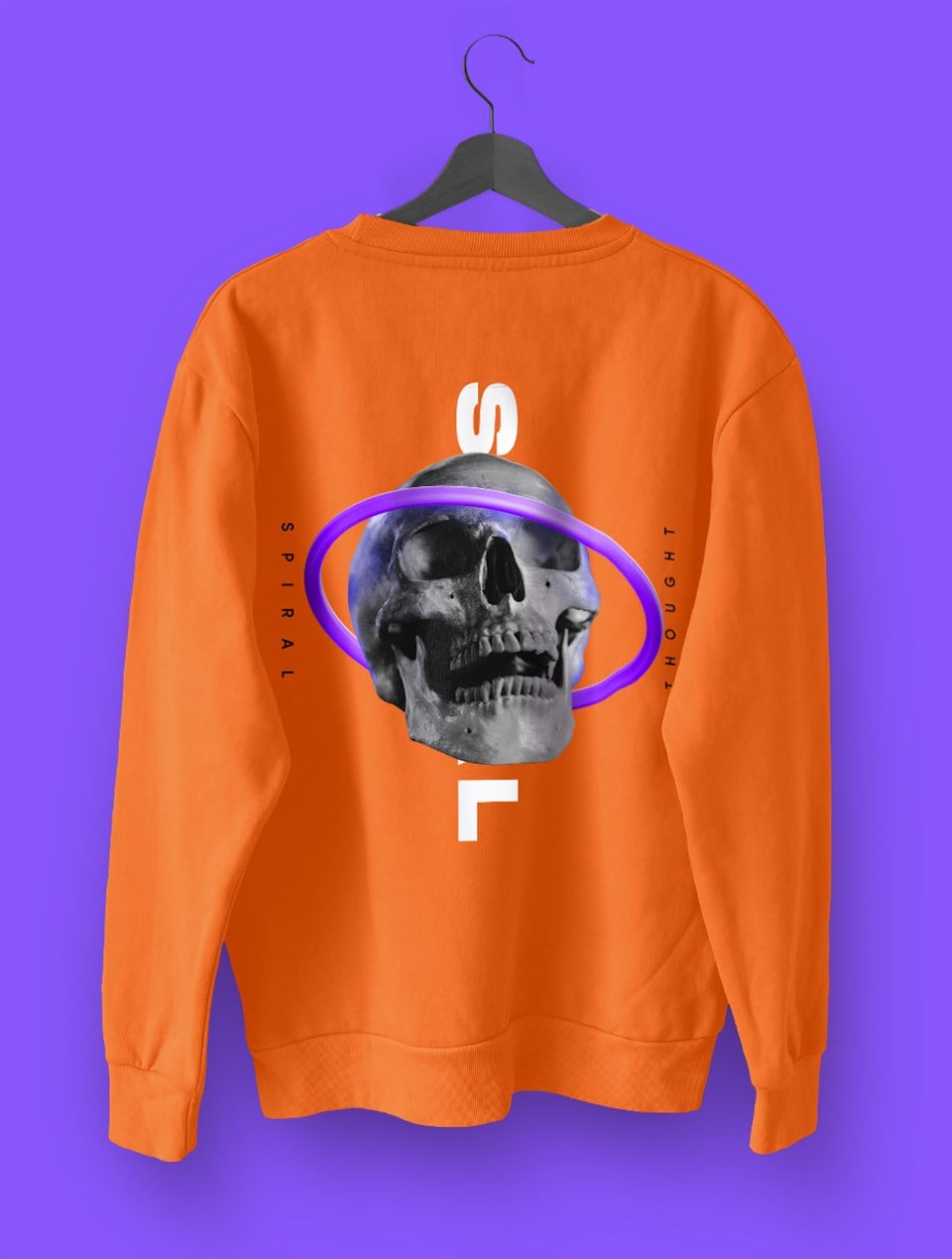 Spiral Fashion Turuncu Sweat