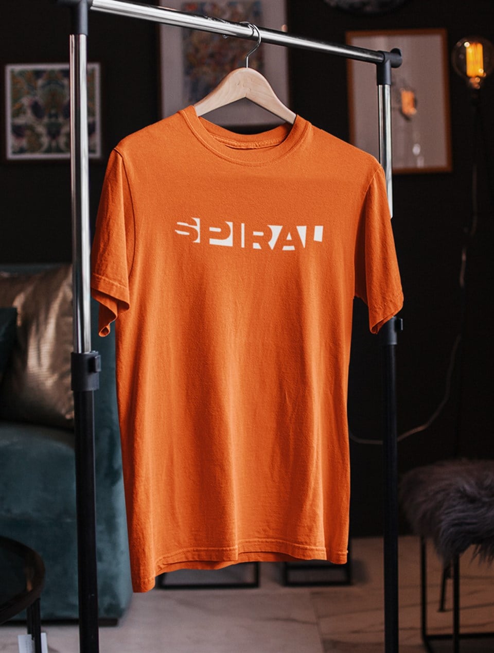 Spiral Fashion Turuncu T-Shirt