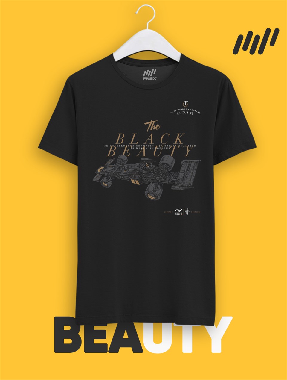 The Black Beauty LOTUS 72 T-Shirt