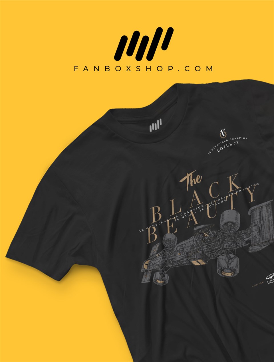 The Black Beauty LOTUS 72 T-Shirt