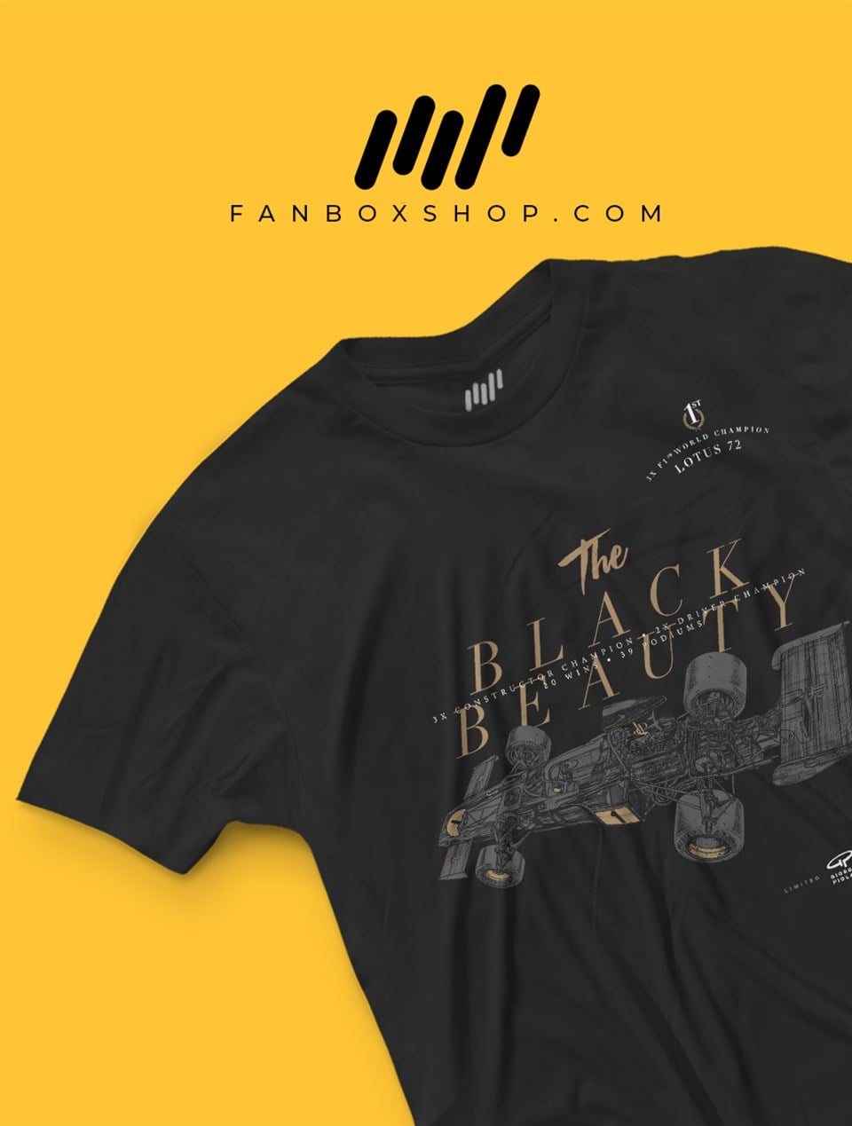 The Black Beauty LOTUS 72 T-Shirt