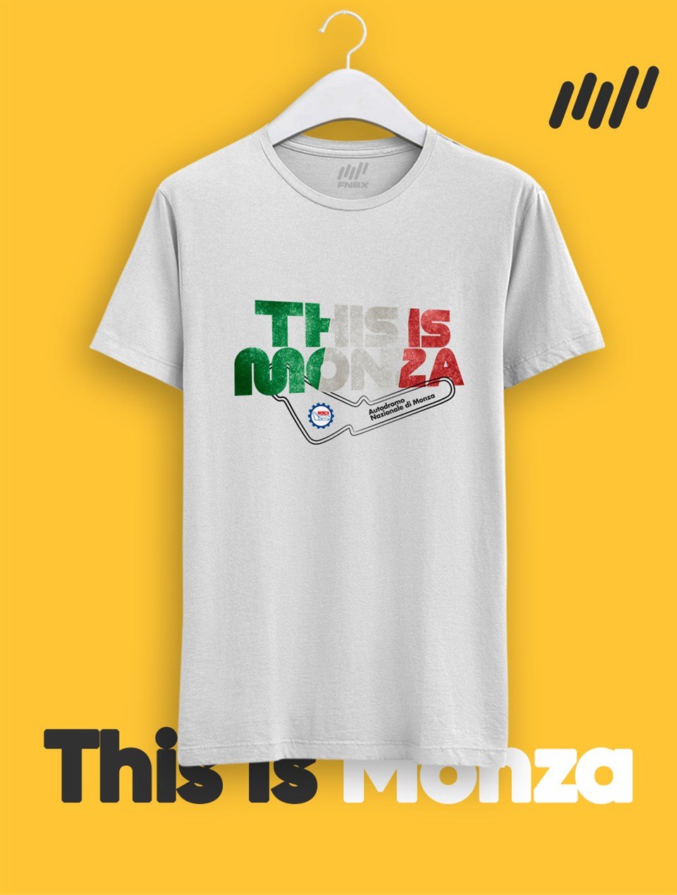 This is Monza İtalya Pist T-shirt