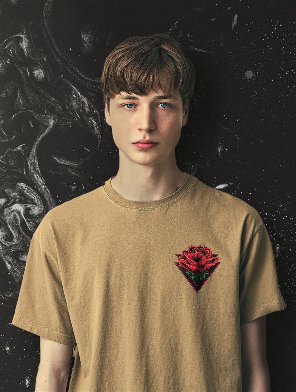Tri-Angle Oversize Tshirt Hardal