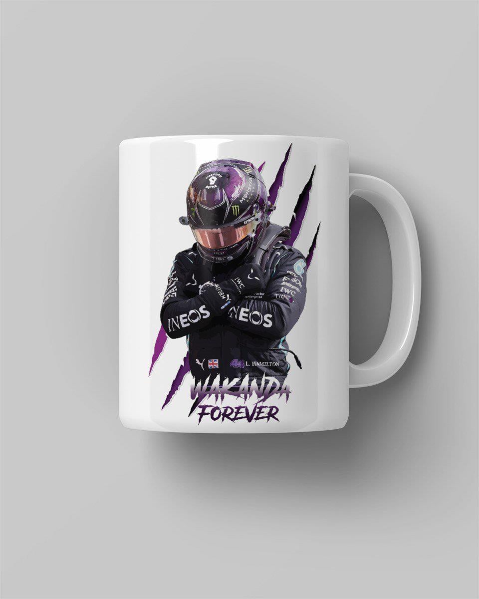 Wakanda Forever Baskılı Beyaz Kupa Bardak