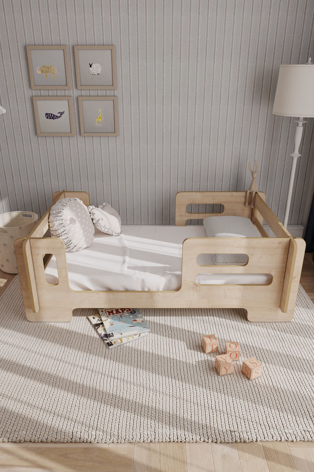 Modern Montessori Çocuk Yatağı