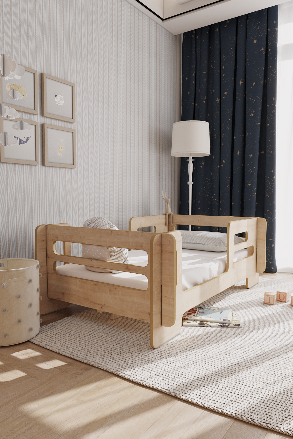 Modern Montessori Çocuk Yatağı