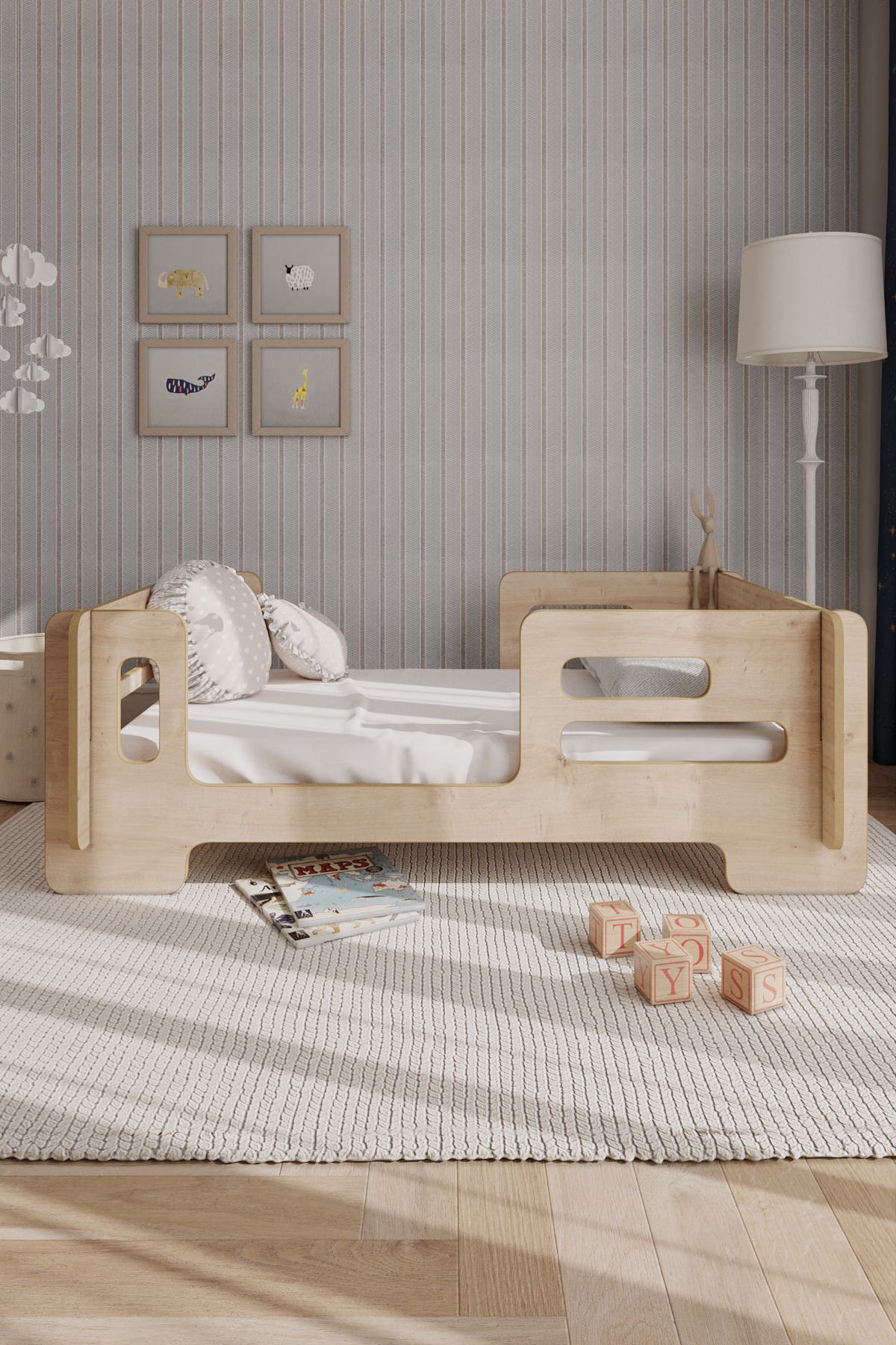 Modern Montessori Çocuk Yatağı