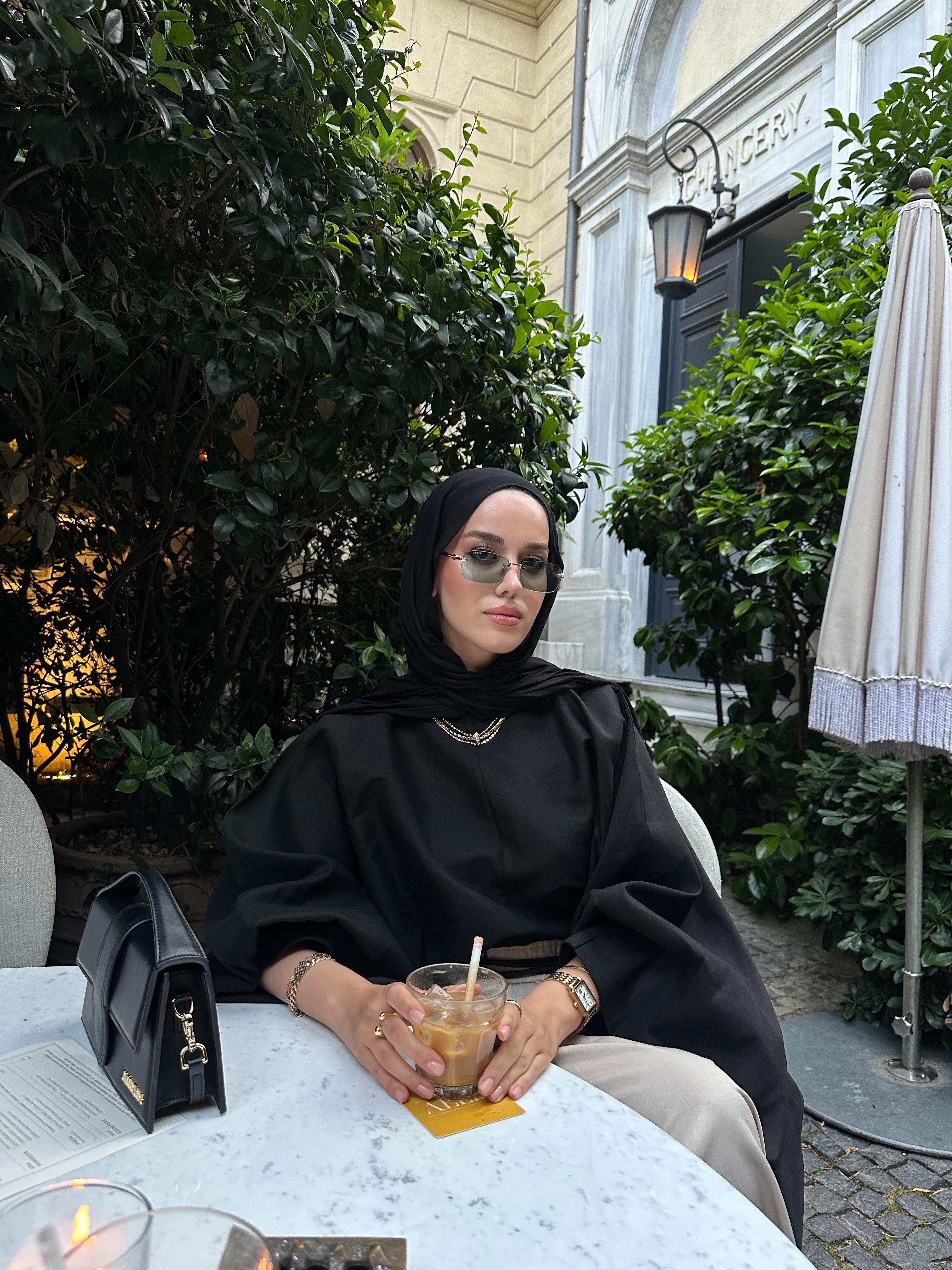 Eda Pelerin Tunik Siyah