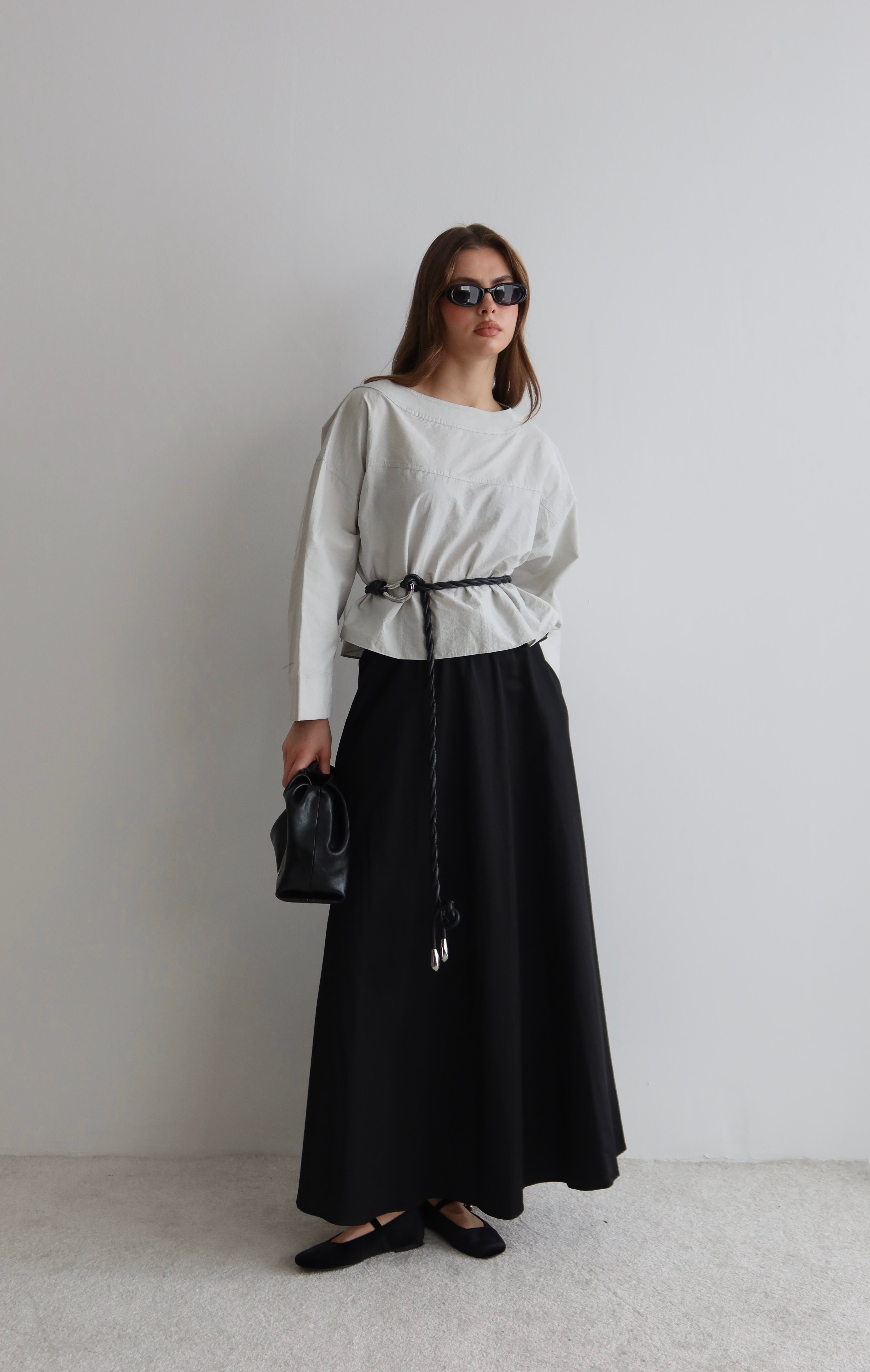 Maxi Gri Bluz