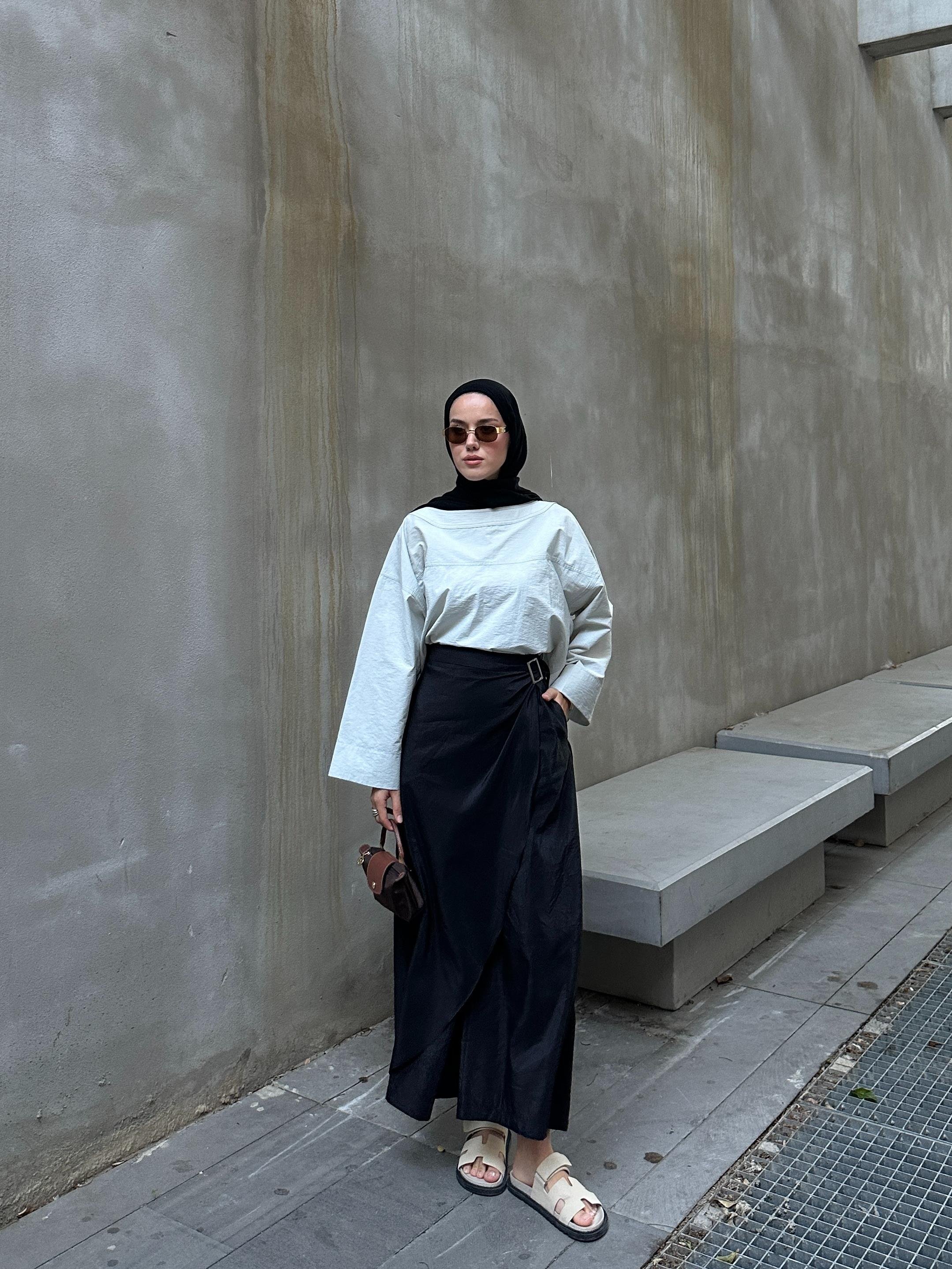 Maxi Gri Bluz