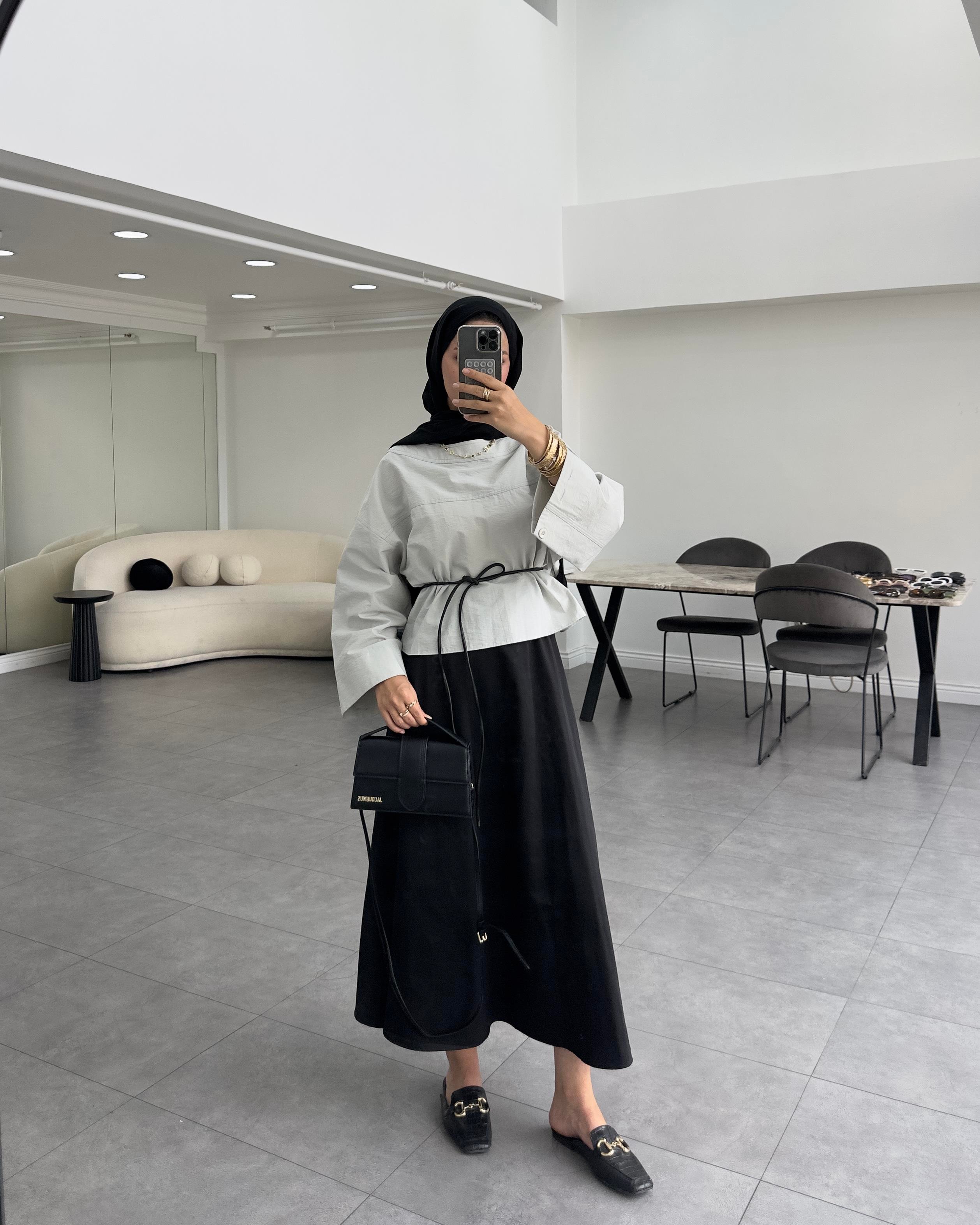Maxi Gri Bluz