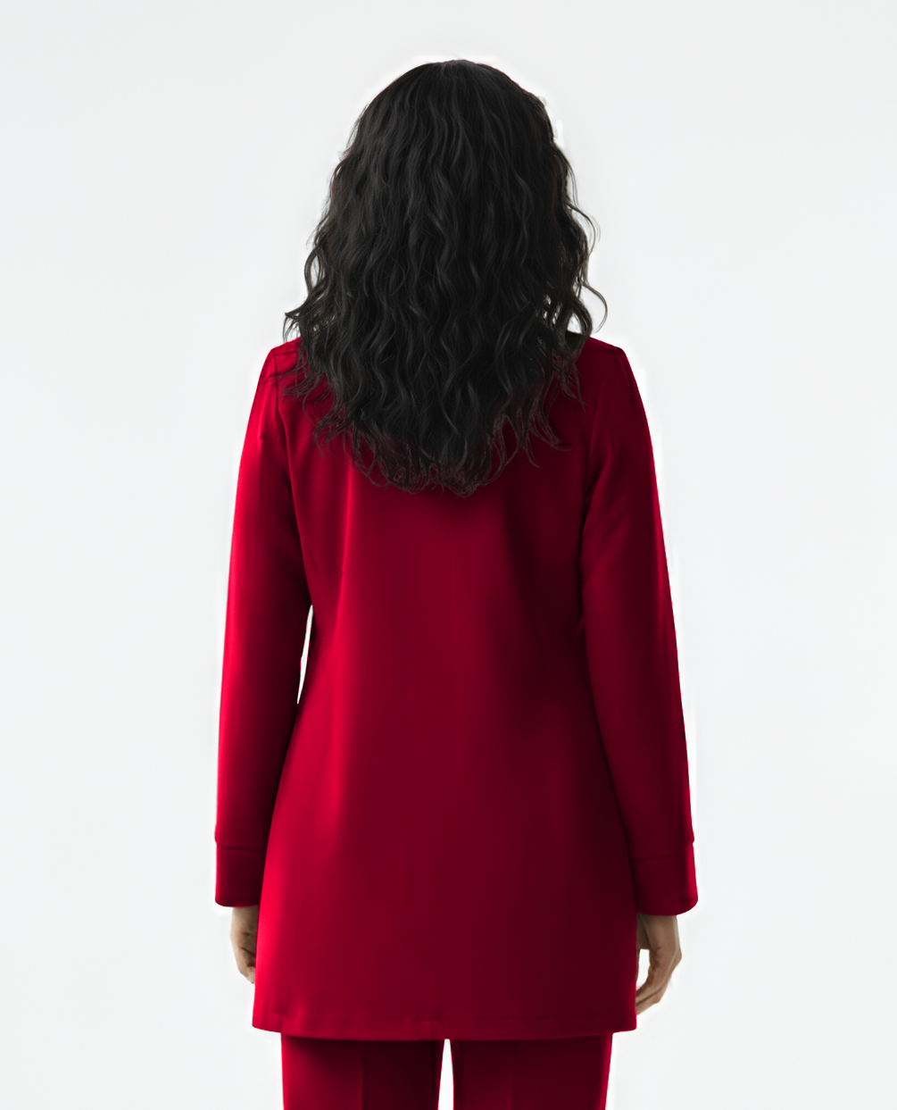 Bordo Kumaş Ceket