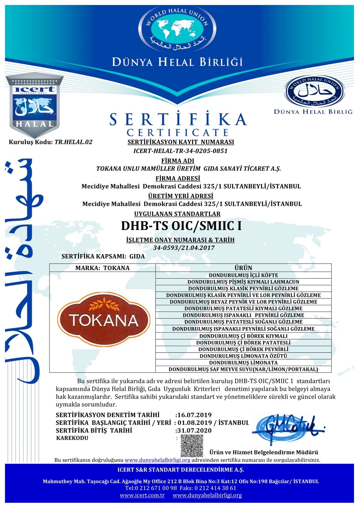 Tokana Kıymalı Çi Börek (8 Adet)