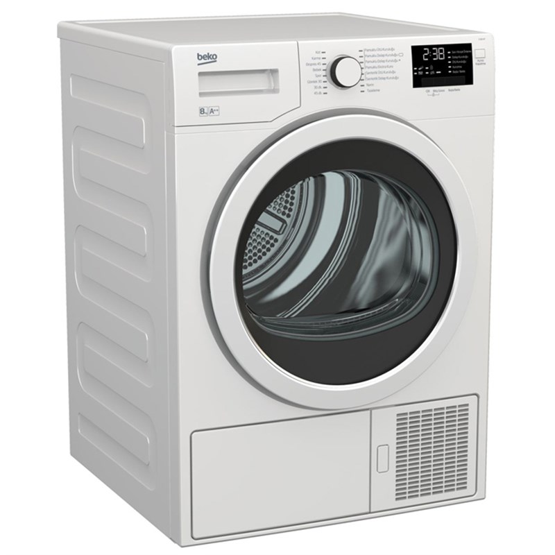 Beko D 80 HP A++ 8 Kg Çamaşır Kurutma Makinası