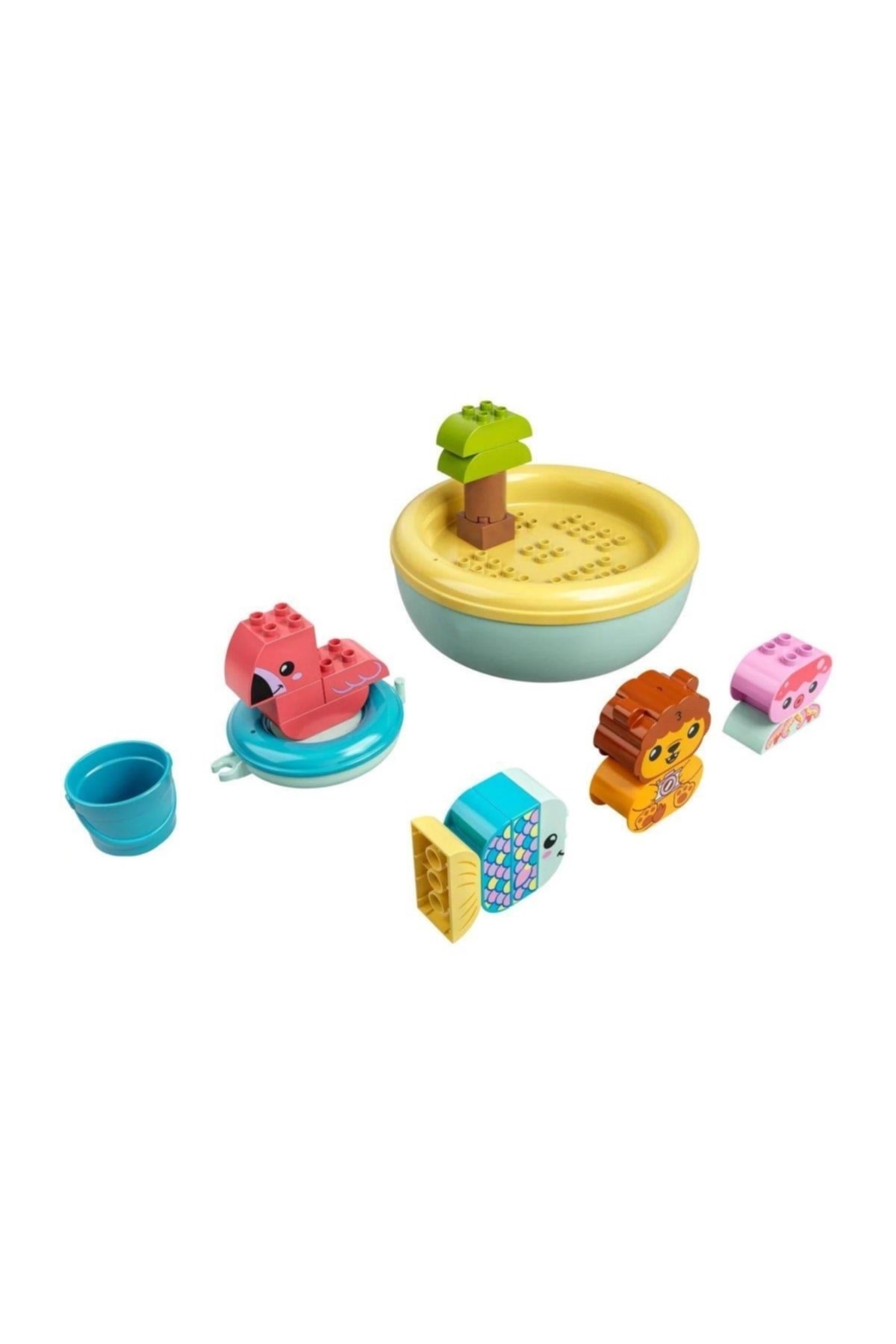 10966 ® Duplo® Banyo Zamanı Eğlencesi: Yüzen Hayvan Adası, 20 Parça, +1,5 Yaş
