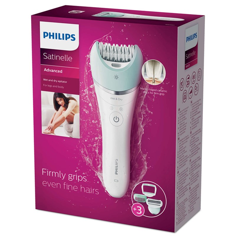 Philips BRE620/00 Satinelle Advanced Islak ve Kuru Epilatör