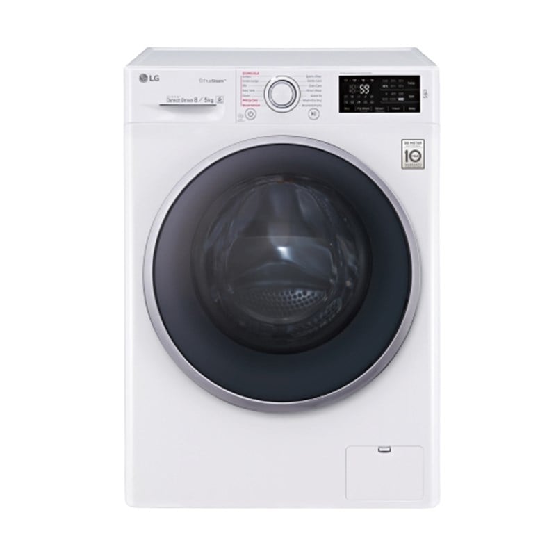 LG F14U2TDHP1N/FH4U2TDHP1N A Enerji Beyaz Kurutmalı Çamaşır Makinesi (8/5)   