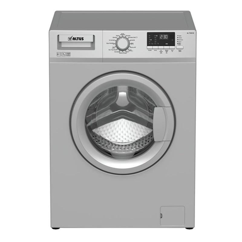 Altus AL 7100 DS A+++ 1000 Devir 7 Kg Silver Çamaşır Makinesi
