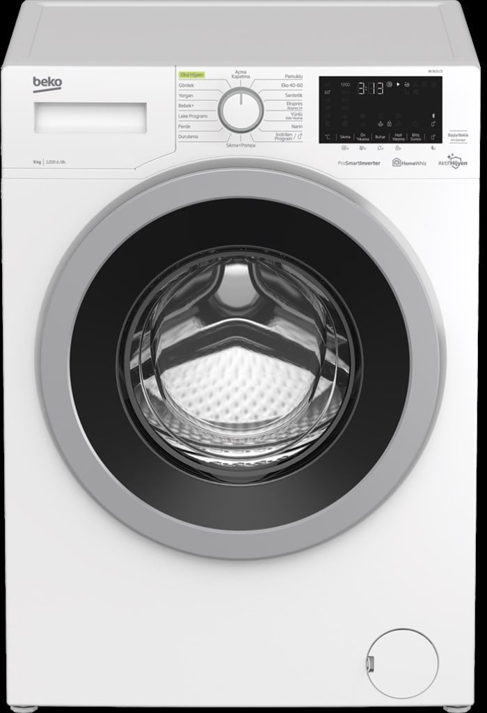 Beko BK 9121 CS 1200 Devir 9 kg Çamaşır Makinesi