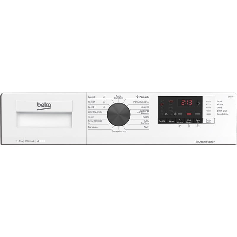 Beko CM 9100 A+++ 1000 Devir 9 kg Çamaşır Makinesi