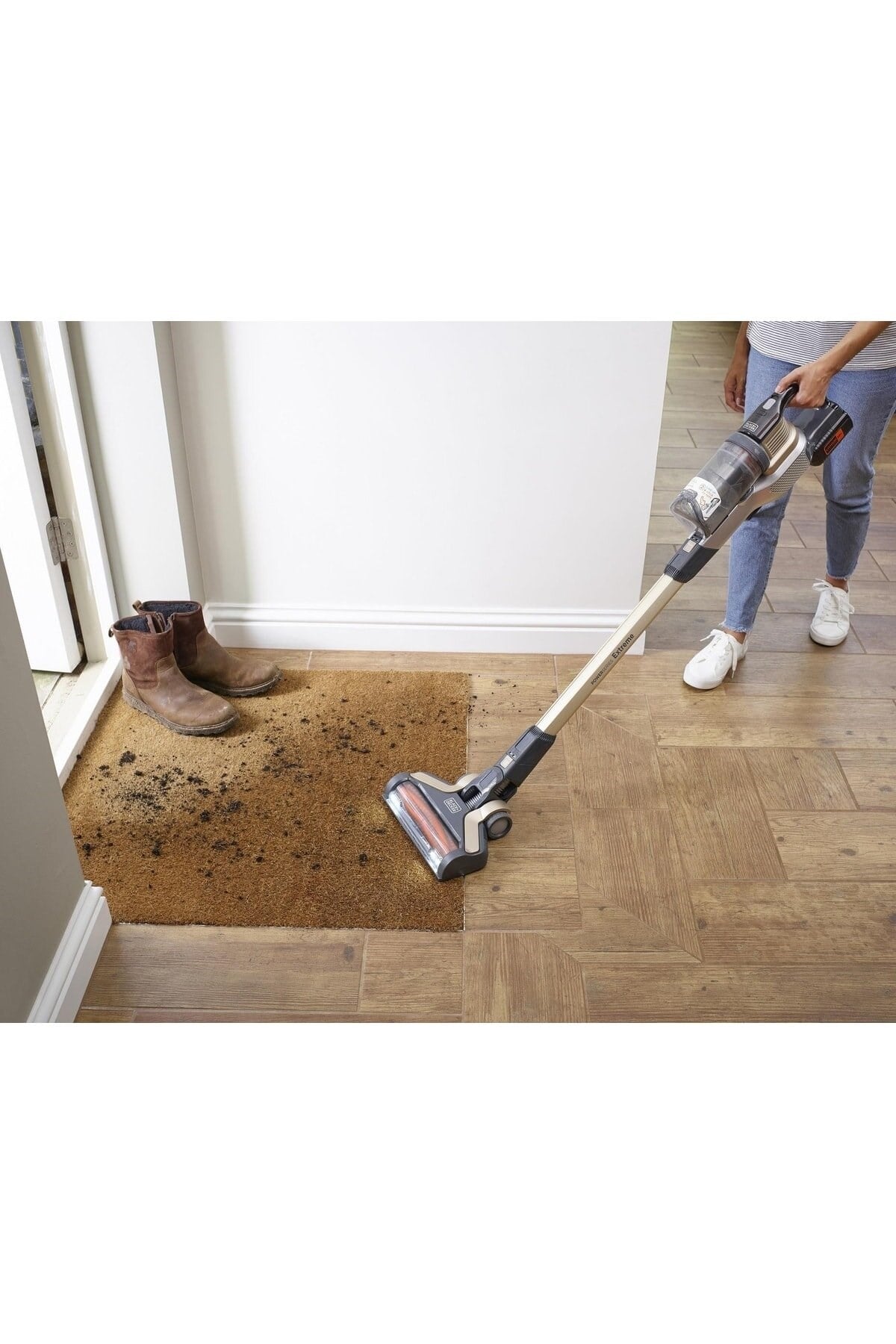 BLACK DECKER BHFEV36B2DWQW 36V 2.5AH FLOsOR EX TENSİON STİCK V