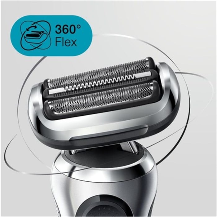 Braun Seri 7 Serisi S1000 S Silver Islak Kuru Tıraş Makinesi