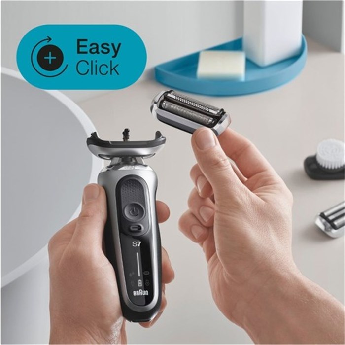 Braun Seri 7 Serisi S1000 S Silver Islak Kuru Tıraş Makinesi