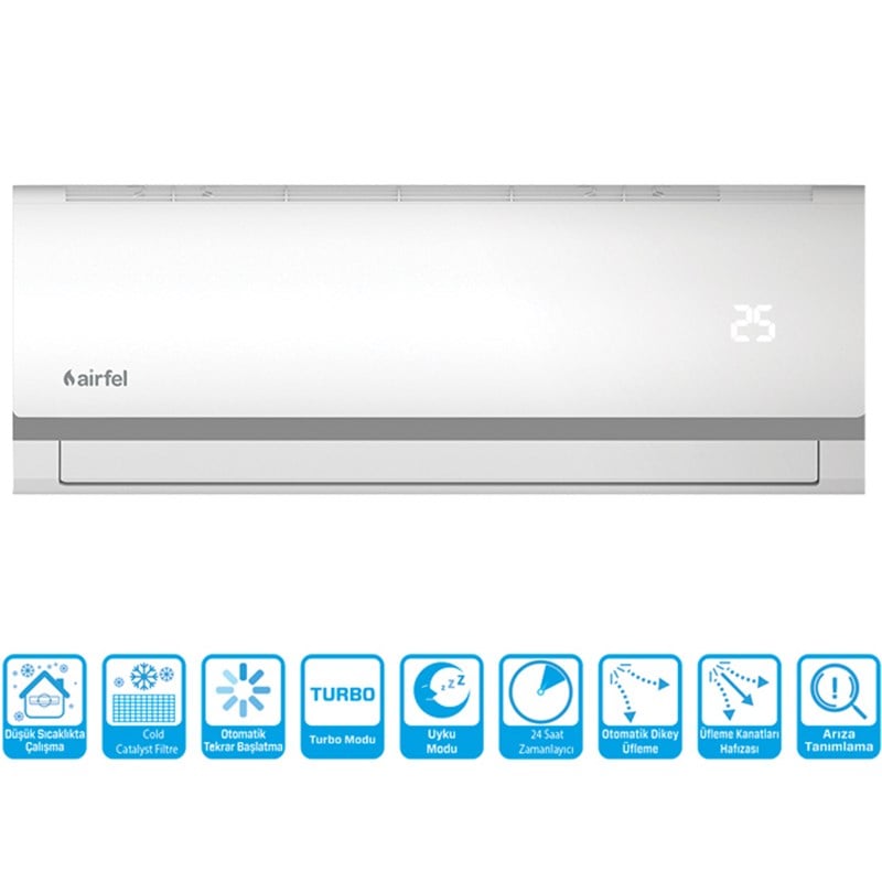 Airfel LTXN50U 18000 BTU A++ Enerji Sınıfı Inverter Duvar Tipi Klima