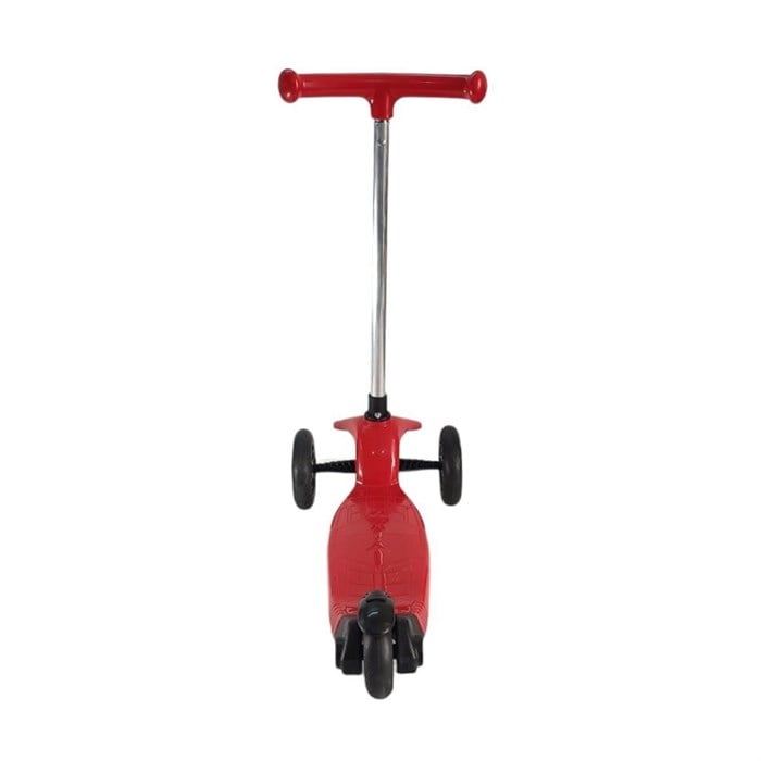 Hippie Çocuk Scooter 3 Tekerlekli Kırmızı