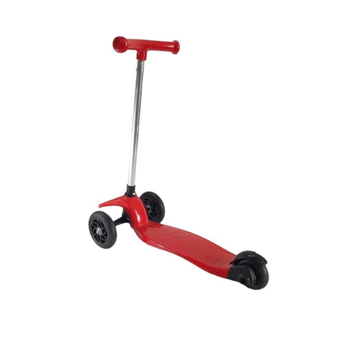 Hippie Çocuk Scooter 3 Tekerlekli Kırmızı
