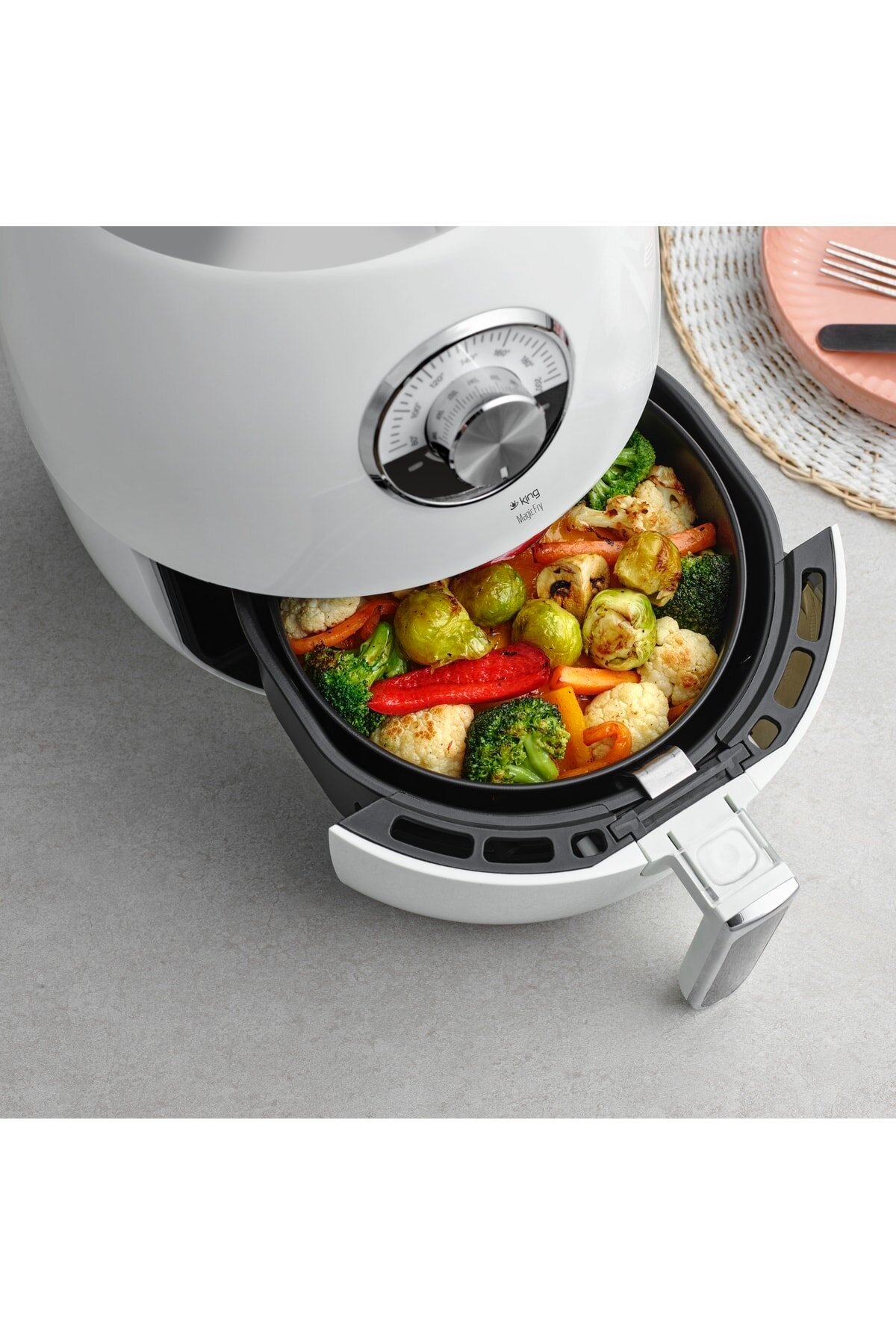 Kyf25 Magicfry Airfryer Fritöz Beyaz - 4 Yıl Garanti