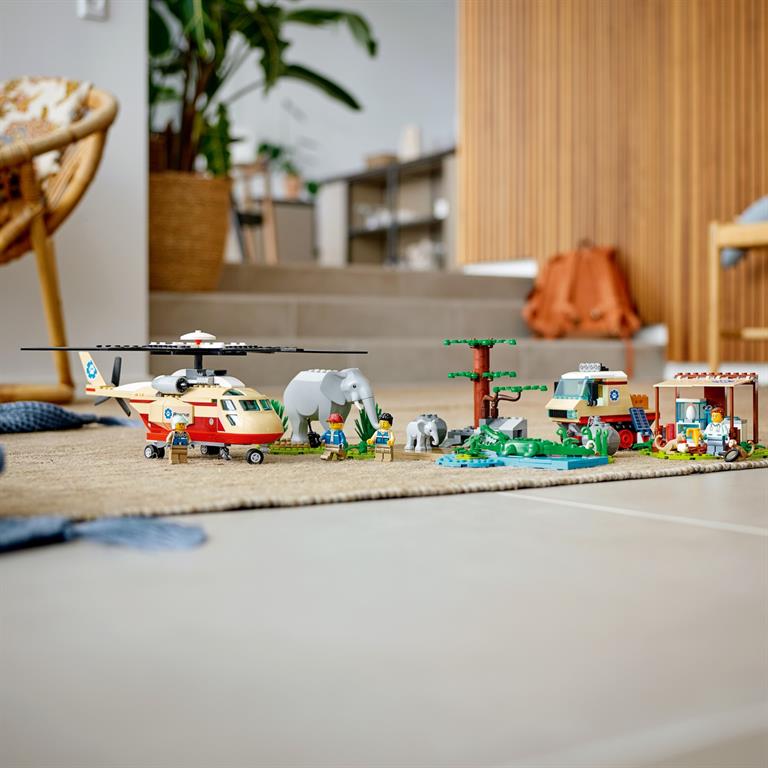 LEGO 60302 City Vahşi Hayvan Kurtarma Operasyonu