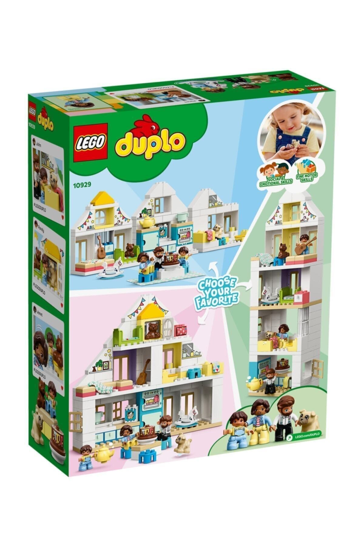 Lego Duplo 10929 Kasaba Modüler Oyun Evi