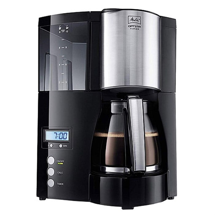Melitta Optima Timer (Zaman Ayarlı) Kahve Makinesi Siyah