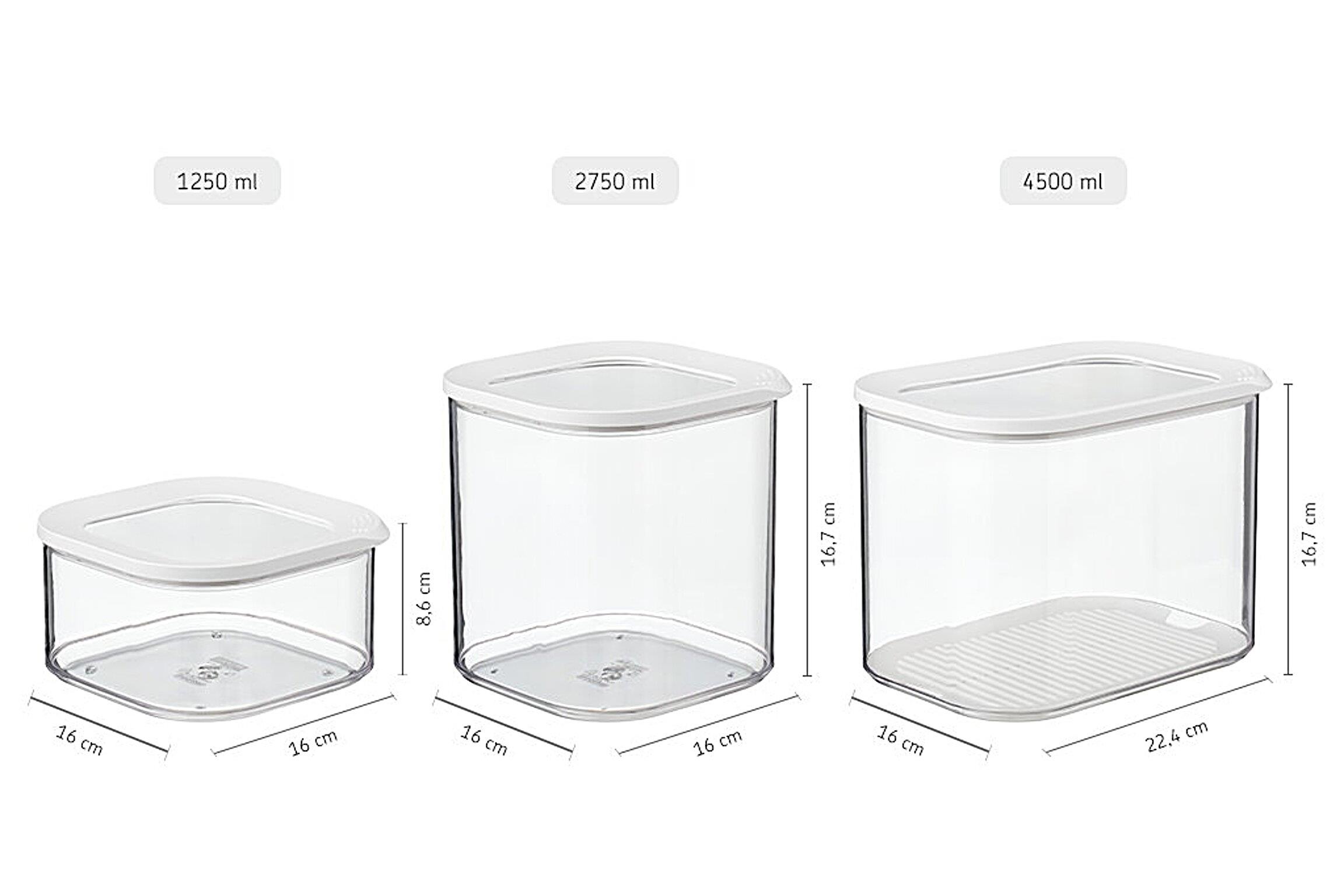 Mepal Modula Saklama Kabı Xl 4500 Ml - Whıte